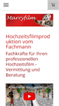 Mobile Screenshot of marryfilm-hochzeit.de